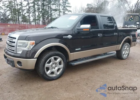 2013 Ford F-150 King Ranch z USA, uszkodzony, nr VIN 1FTFW1ET3DKE81938